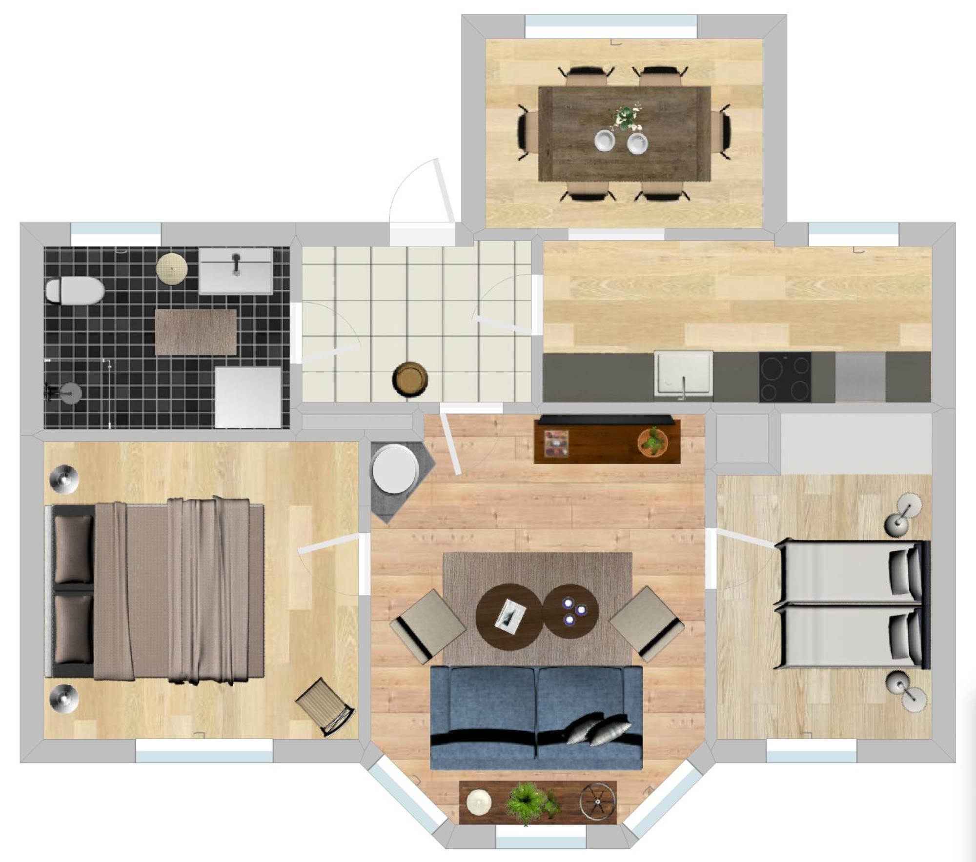 Apartamento Bla Huset Vaxholm Exterior foto